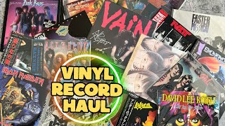 Vinyl Record HAUL from JAPAN - Hard Rock, Glam Metal, Heavy Metal + Bonus Records!