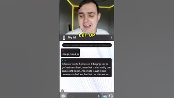 HOW DO YOU MAKE SNAPBOT IGNORE YOU!? || MY AI
