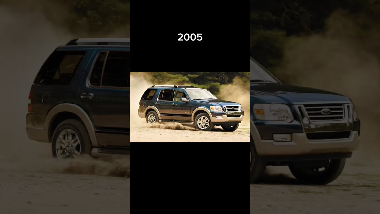 Evolution of Ford Explorer