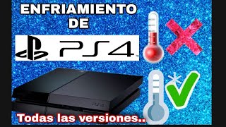 Ps4 Enfriamiento adecuado para que no suene tan fuerte el ventilador de PlayStation 4