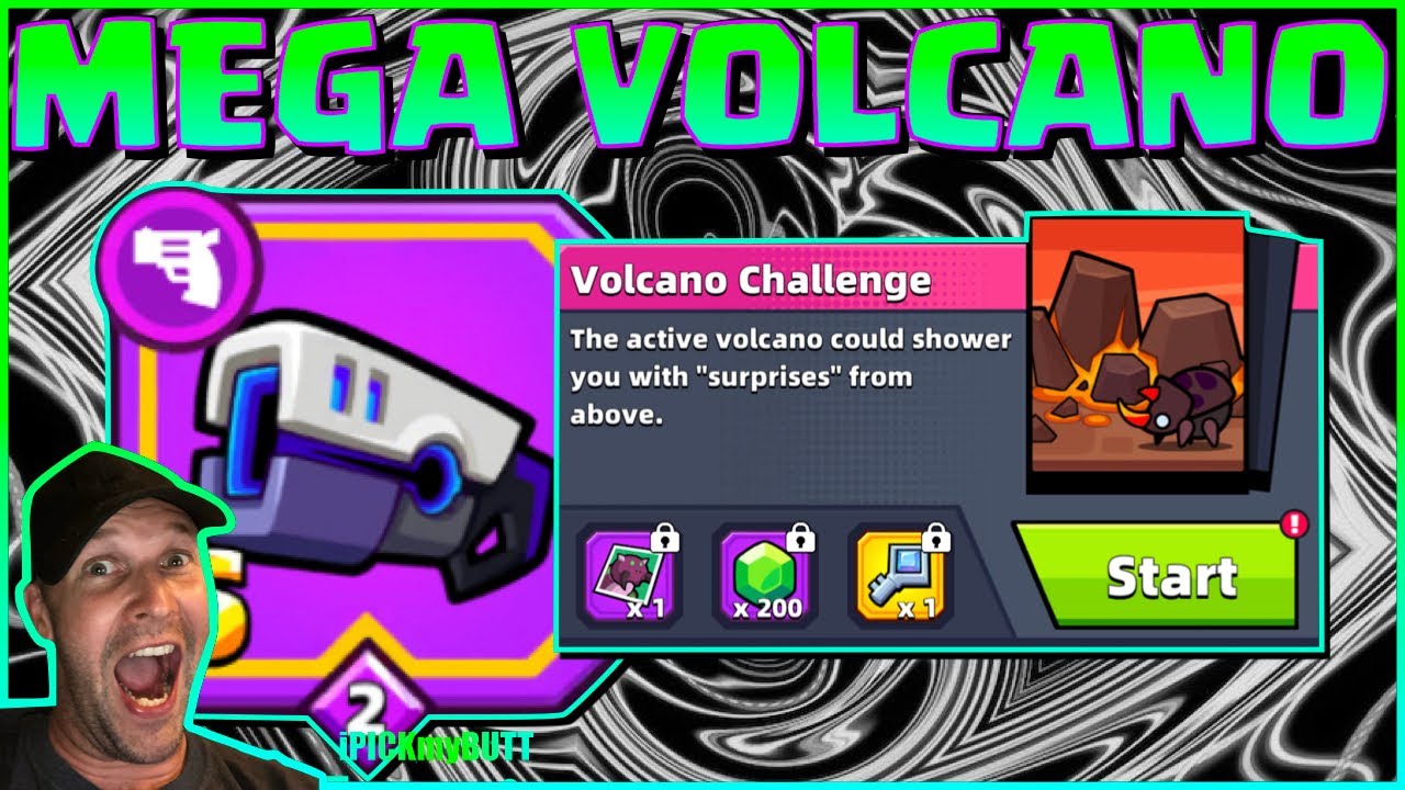 Survivor.io Volcano Mega Challenge EASY With The VOID POWER! YouTube