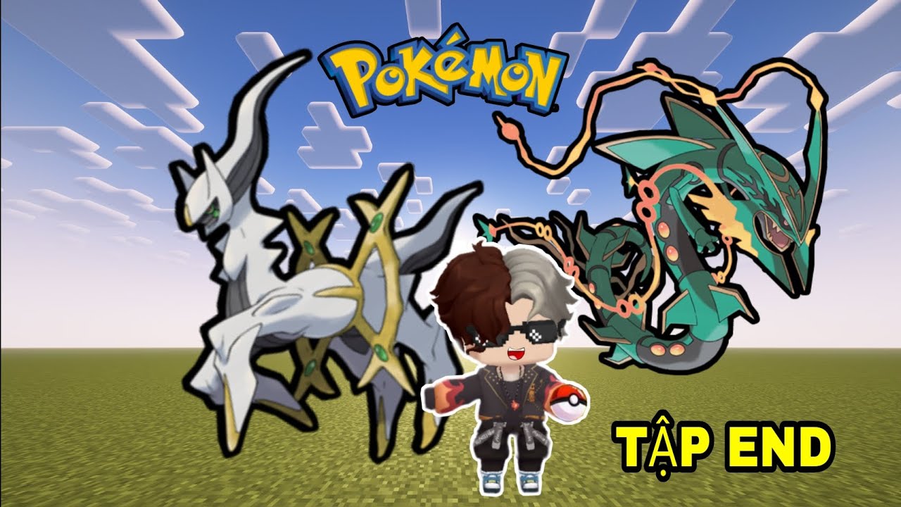 Mini World Pixelmon END Thu phục thành công Arceus và Rayquaza chính