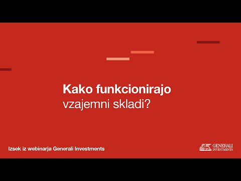 Kako delujejo vzajemni skladi?