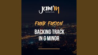 Video thumbnail of "Jam'in Backing Tracks - Funk Fusion Guitar Backing Track in G Minor"