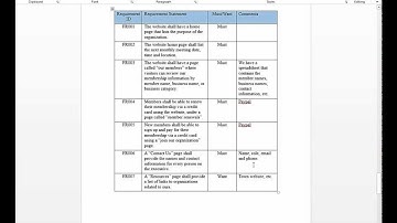 Business Requirements Document Overview