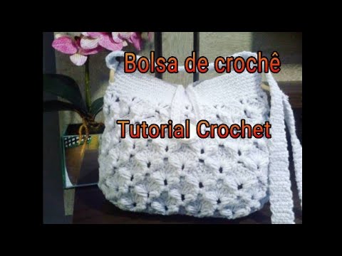 Mateira de Crochê  Alças de crochê, Crochê, Bolsas