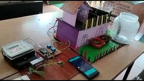 #Monitoring and #Controlling of #Electrical #energy consumption using #IoT.