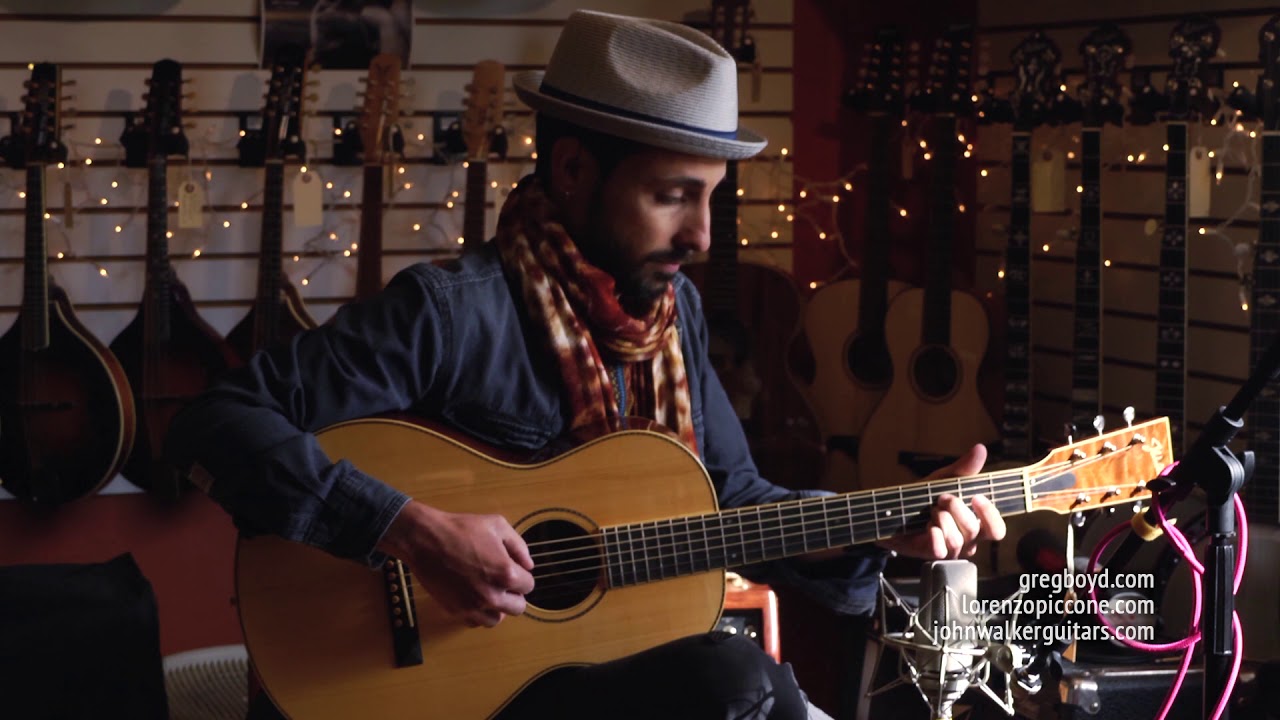 mandolins near me John Walker Gus Creek Guitar no 174 demo by Lorenzo Piccone