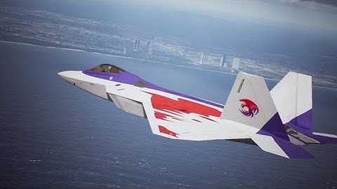 winning early as f22a raptor scarface 1 pheonix. firebird ace combat 7BR