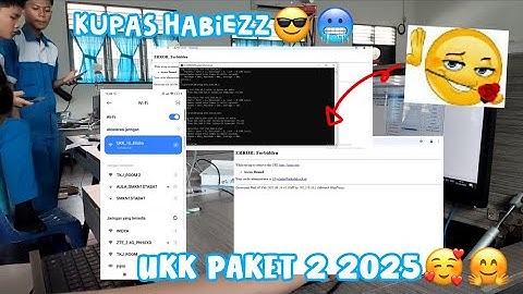 ꩜ .ᐟ Kupas Ujian UKK Paket 2 2025 -Tutorial Konfigurasi 2 Router Dynamic Routing OSPF