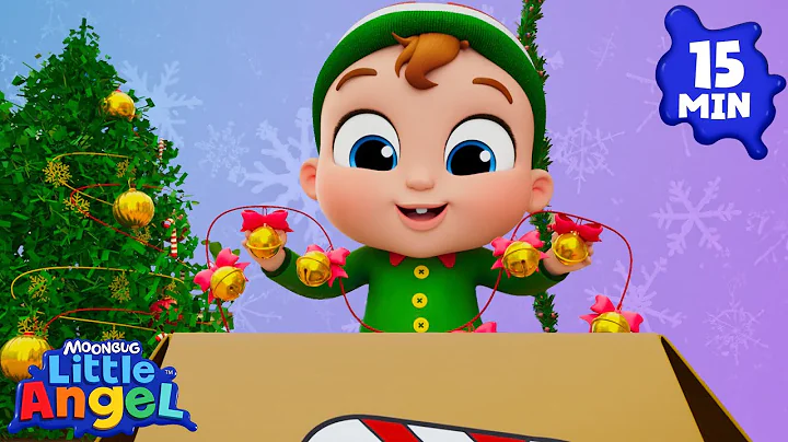 Deck the Halls + More Little Angel Nursery Rhymes and Kids Songs | Learning ABCs 123s