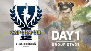 CPT終於開波了「CAPCOM CUP 12」GROUP STAGE - PHASE 1 - Day1 #廣東話