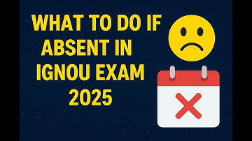 😱 Missed IGNOU Exam 2025? Here’s EXACTLY What You Need to Do! #ignou #ignouexam #ignouassignment