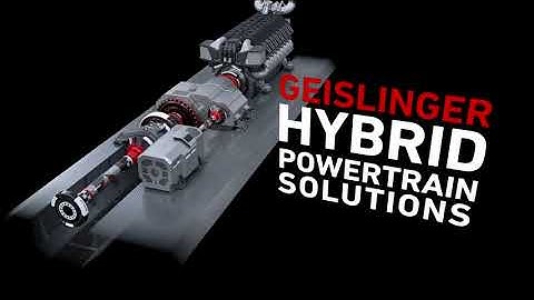 Geislinger Hybrid Powertrain Solutions | Working Principle of a Hybrid Powertrain