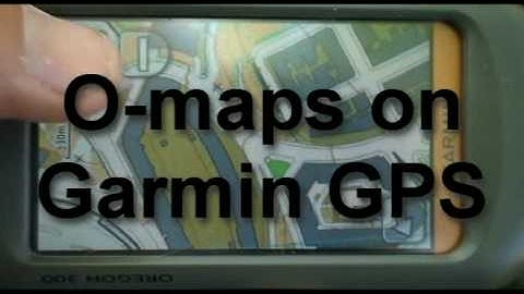 Orienteering maps for Garmin GPS Part 2