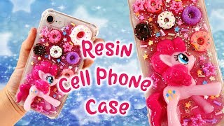 Pinkie Pie My Little Pony DIY Resin Cell Phone Case Tutorial