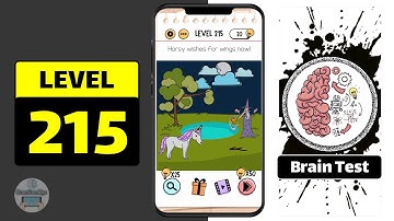 Brain Test Level 215 Walkthrough