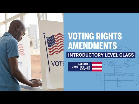 Apakah pindaan yang memastikan hak mengundi untuk kumpulan tertentu dalam masyarakat?