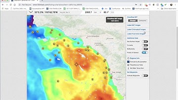 Finding Color Breaks for Offshore Fishing