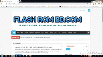 Magnus Infinity G10 Flash File | MT6737M | 6.0 | Hang Logo Fix | Firmware