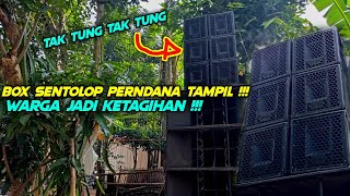 Perdana Berisik Audio Memakai Box Ciptaan Terbarunya || Sentolop 112