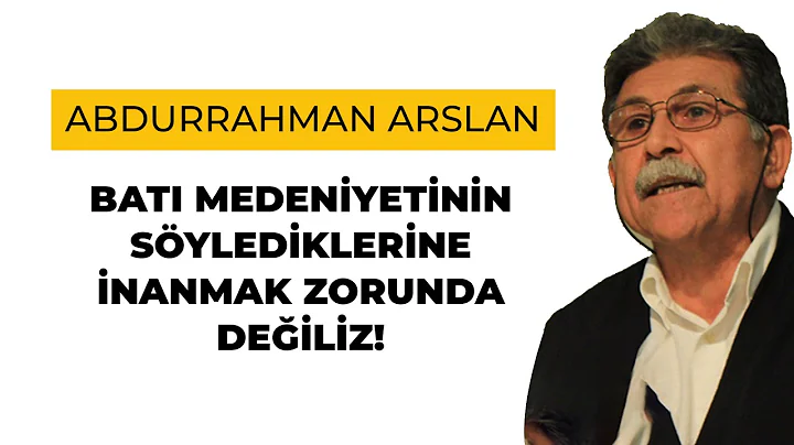 Abdurrahman Arslan: "nsanlarn zihin dnyasn iinde y...