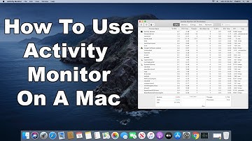 How To Use Activity Monitor On A Mac - See What
