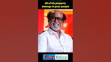 His property belongs to public | Superstar Rajinikanth #shorts #youtubeshorts