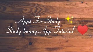 App Study✨ || Study bunny App Tutorial♥️|| screenshot 4
