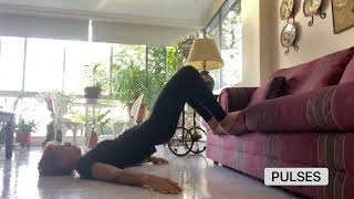 HYBRID AT HOME: ELEVATED GLUTE BRIDGES & PULSES