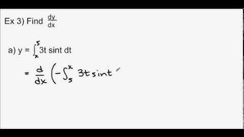 Calculus - 5.4 The Fundamental Theorem of Calculus (Part 1)