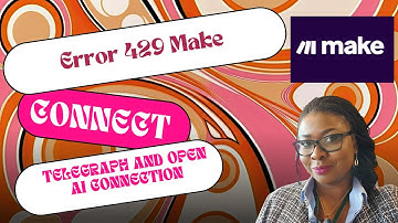 Telegraph bot HTTP Rate Limit Error- Make.com Advance training