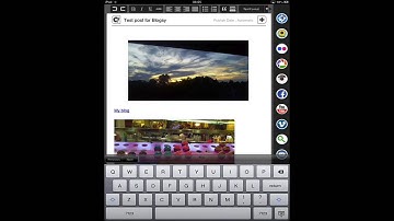Blogsy - How to Use This Ipad App