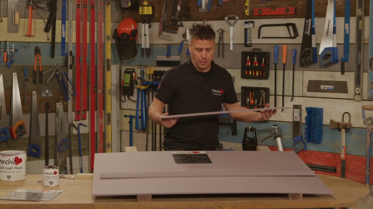 Frenchic Top Tips How to Apply Chalk Wall Paint and Trim Paint YouTube