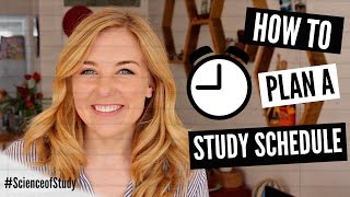 How to plan your ideal STUDY SCHEDULE! | Science of Study #3 | Maddie Moate