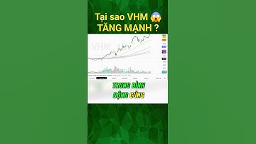 Cổ phiếu VHM của Vinhomes tăng nhanh trên thị trường chứng khoán Việt Nam #chungkhoan