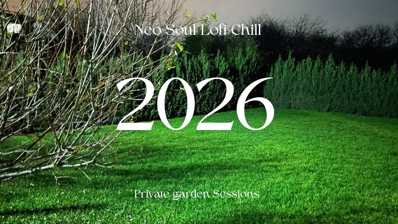 🌿 Garden Glow at Night | Great Neo Soul & R&B For Calm, Focus & Relax