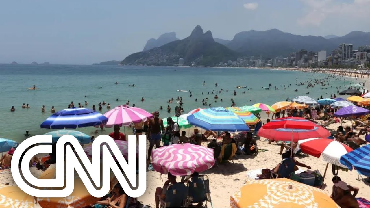 Cidade do Rio de Janeiro registra sensação térmica de 58ºC | CNN PRIME TIME