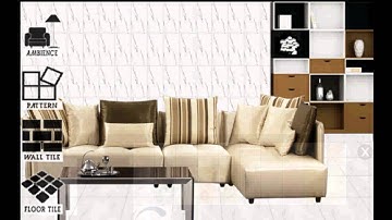 wall and floor 3D tile visualizer Mobile Demo ver 0.1