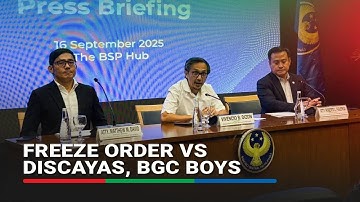 Freeze order sa bank accounts ng 20 DPWH officials, 5 contractors iniutos | ABS-CBN NEws