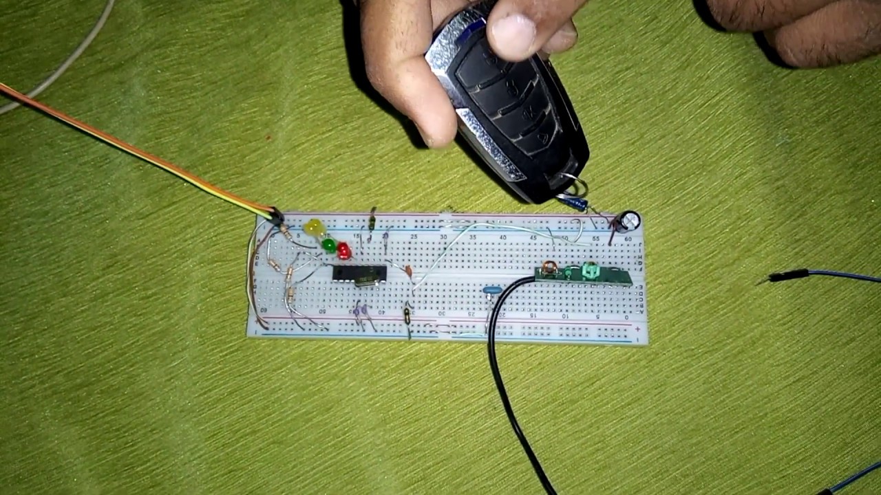 How to program a remote control car with a PIC16F877A PIC YouTube