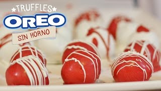 BOMBONES O TRUFAS DE OREO SIN HORNO - OREO TRUFFLES