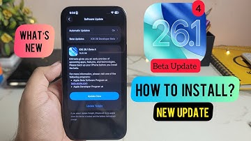 iOS 26.1 Beta 4 Release New Update | How to Install iOS 26.1 Beta 4 on Any iPhone 12,13,14,15,16,17