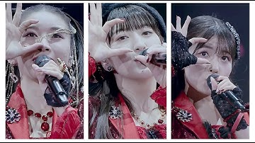 牧野真莉愛, 羽賀朱音, 北川莉央 / 大きい瞳