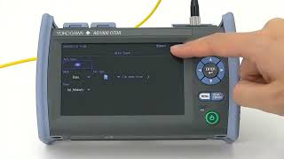 AQ1000 Optical Time Domain Reflectometer   operation guide