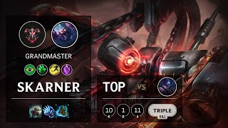 Skarner Top vs Jax - BR Grandmaster Patch 10.20