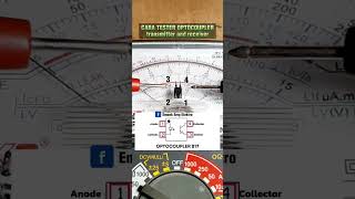 how to test  optocoupler with multimeter
