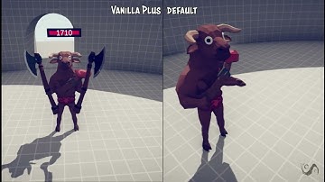 TABS: Vanilla Plus Mod Comparison With Default