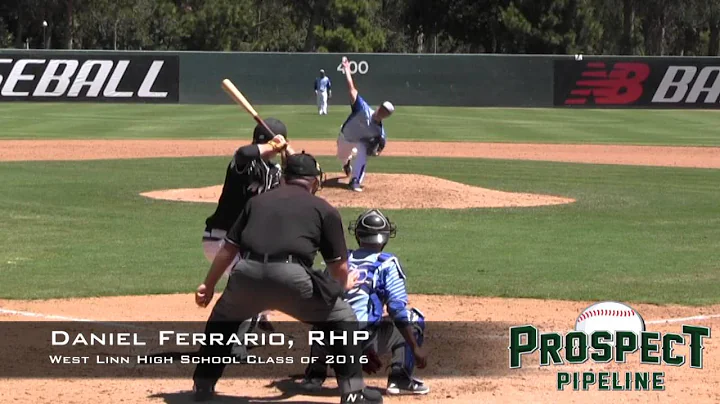 Daniel Ferrario Prospect Video, RHP, West Linn Hig...