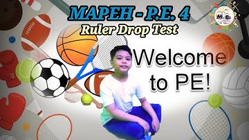Ruler Drop Test (MAPEH-P.E.4)